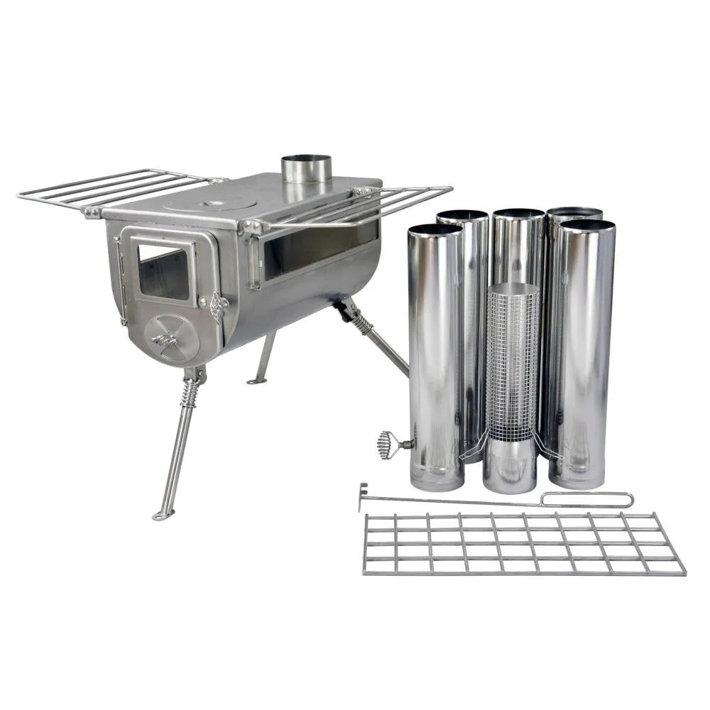 Winnerwell Woodlander Double View 1G L-Sized Camping Stove