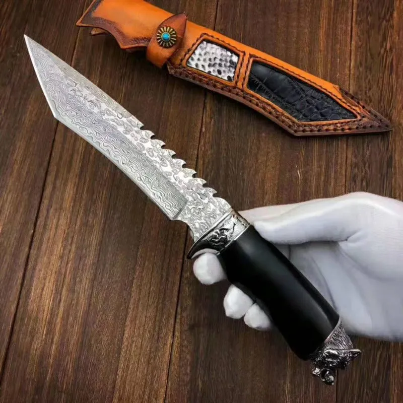 Wolf's Fang VG10 Fixed Blade Knife