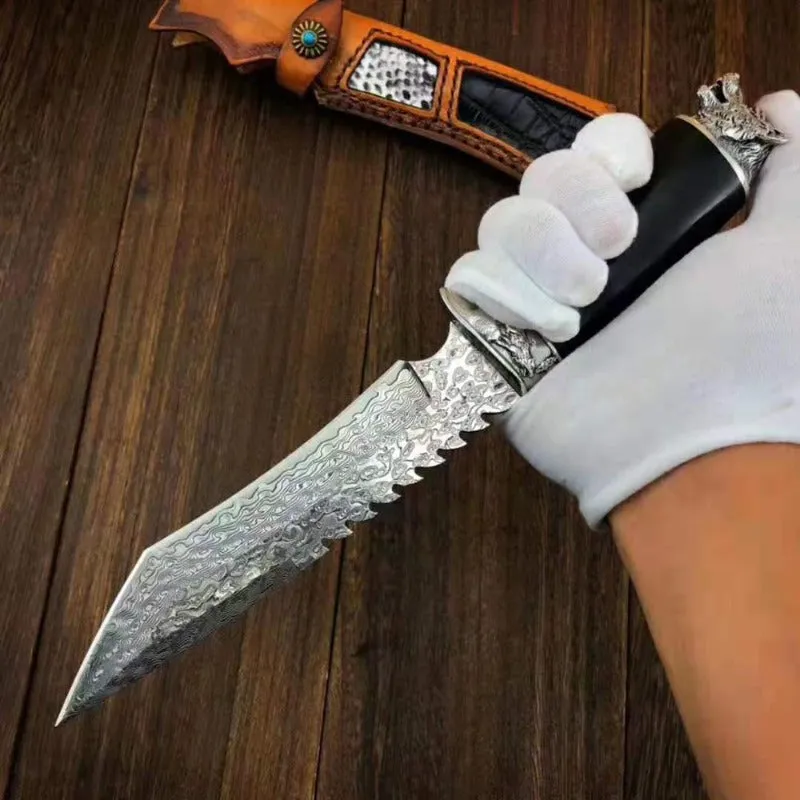 Wolf's Fang VG10 Fixed Blade Knife