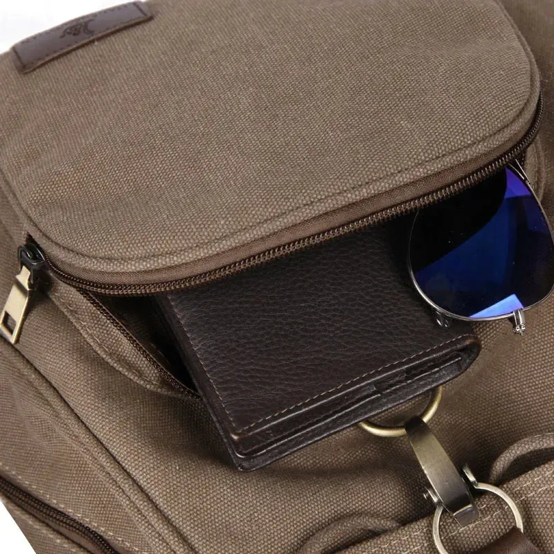 Womens Canvas Backpack