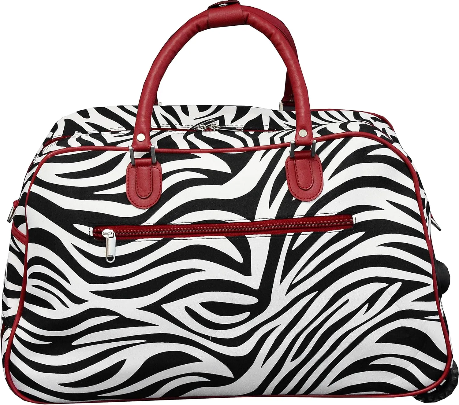 World Traveler Animal Prints 21-inch Carry-on Rolling Duffel Bag
