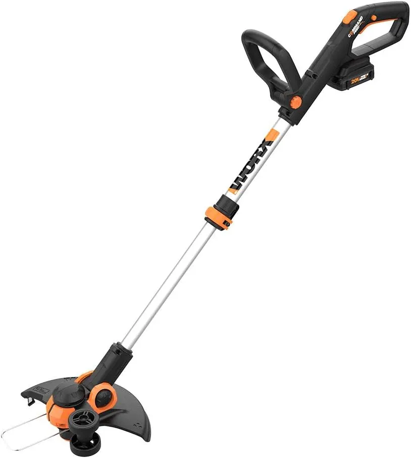 Worx Edger & Trimmer Lawn Tool Bundle - Electric Edger (12 Amp, 7.5")   Cordless String Trimmer/Edger (20V, 12")