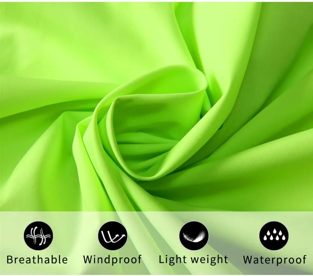 WOSAWE Cycling Vest Lightweight Windbreaker Reflective Gilet for Hiking Runing Fishing Commuting