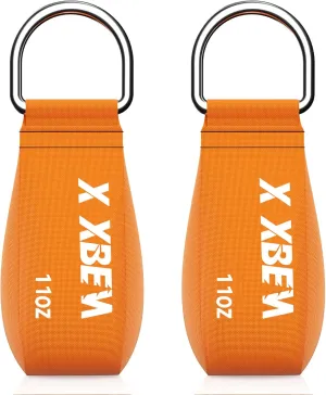 XBEN Arborist Throw Line Kit – 150ft Slick Rope & 9/11/15oz Throw Weight – Reflective Storage Bag – for Tree Climbing, Trimming, Camping – High/Low Limb Rigging – 200LB Tensile Strength
