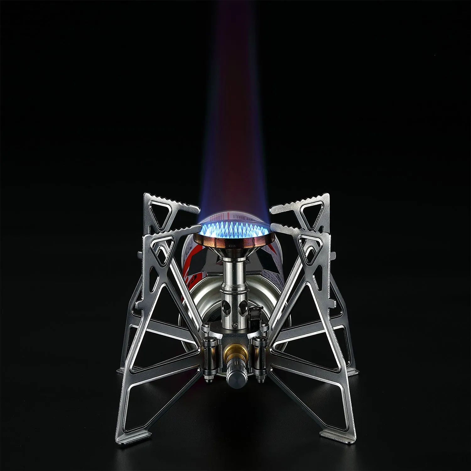 XD-3 Butane Camping Stove, Lightweight, Foldable, Igniter, Stainless Steel