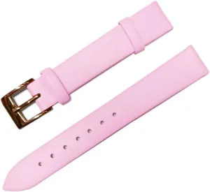 XLCZMYL Plain Weave Leather Watch strap 12 14 16 18 20 22 mm leather Watch band with Gold Pin buckle,12,18mm