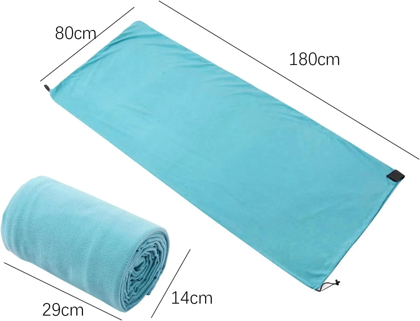 YIJU Fleece Sleeping Bag Liner for Camping and Backpacking 71x31.5inch